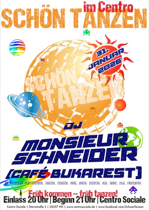 Schön Tanzen mit Monsieur Schneider